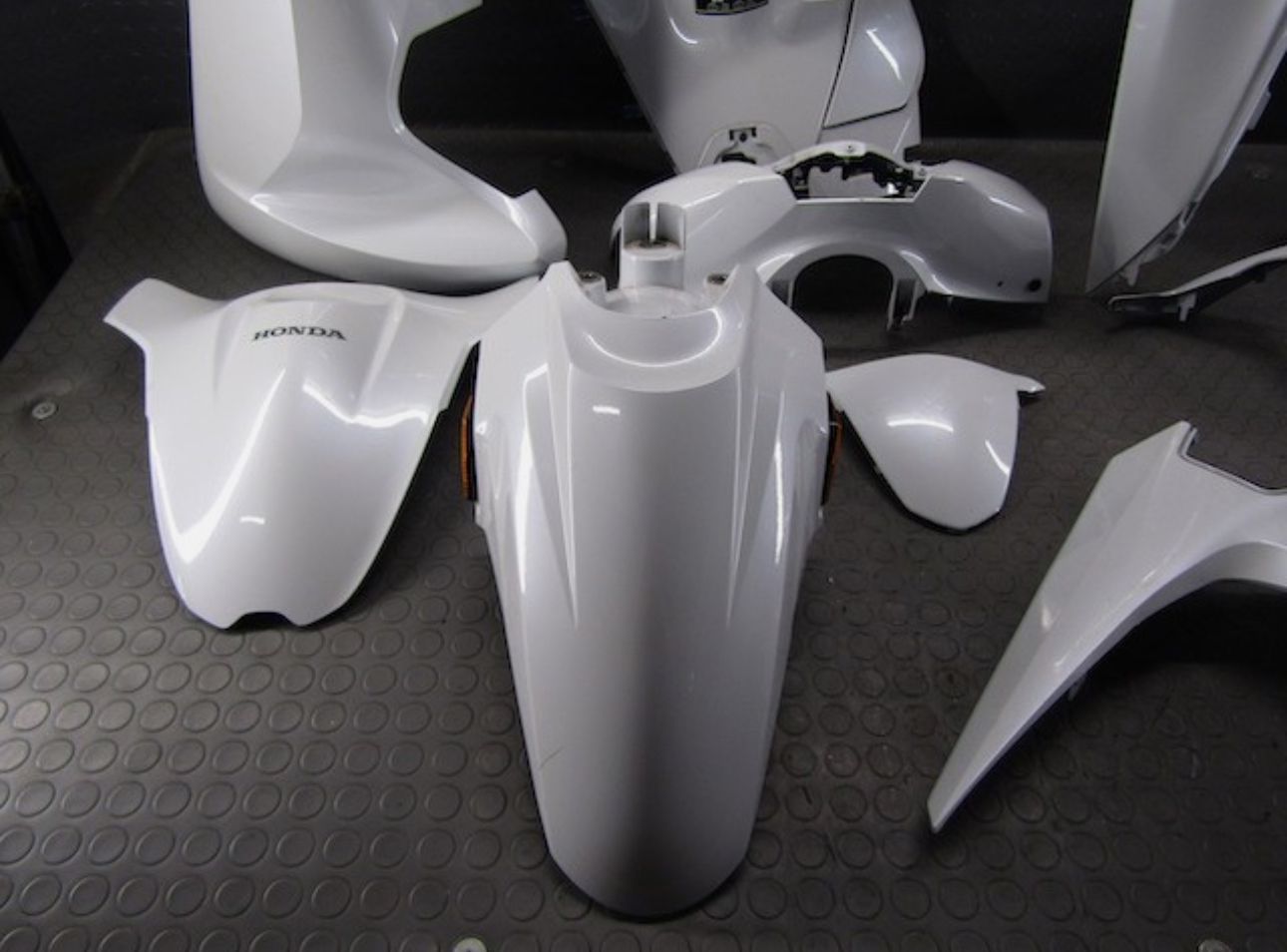 KIT PLASTICHE SCOCCHE CARENE HONDA SH 350 2021 2024