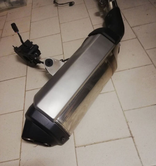 Marmitta Originale Completa Scarico Collettori Valvola Honda Africa Twin 1100